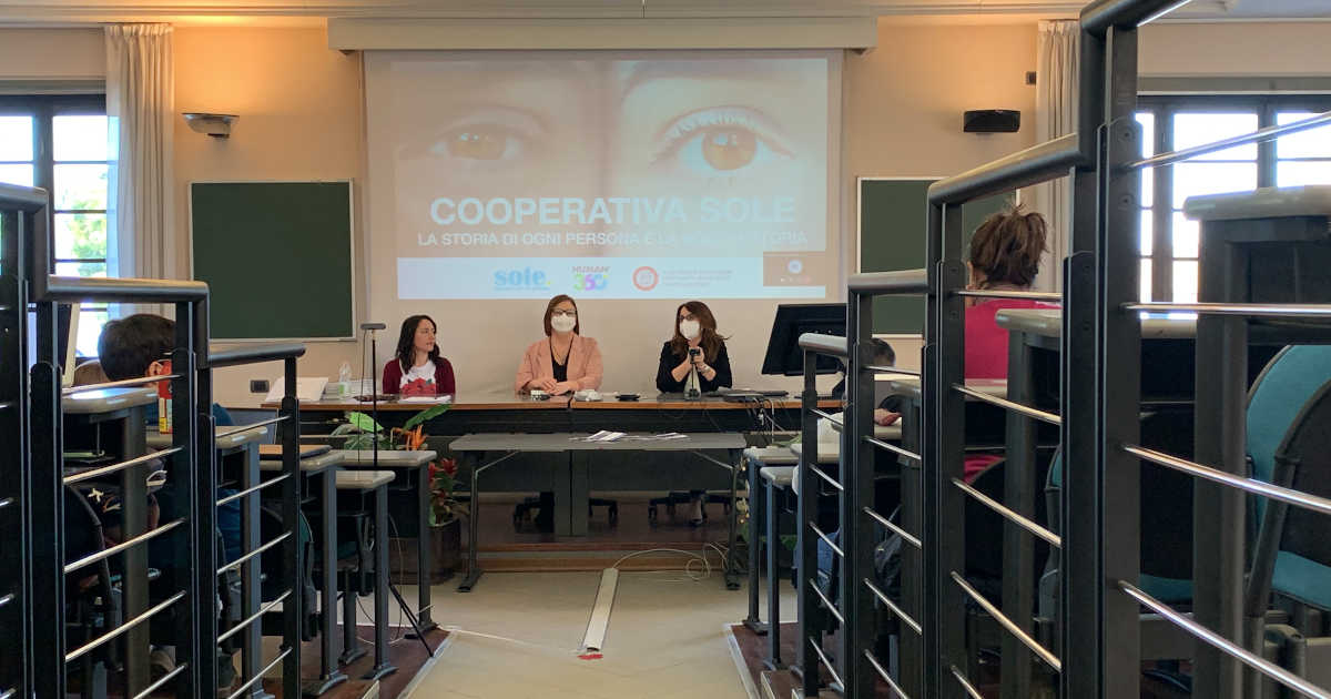 Relatrici di cooperativa Sole all'università di Bologna