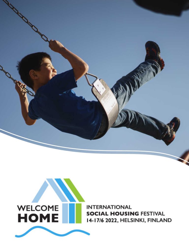 Il logo dell'International Social Housing Festival di Helsinki