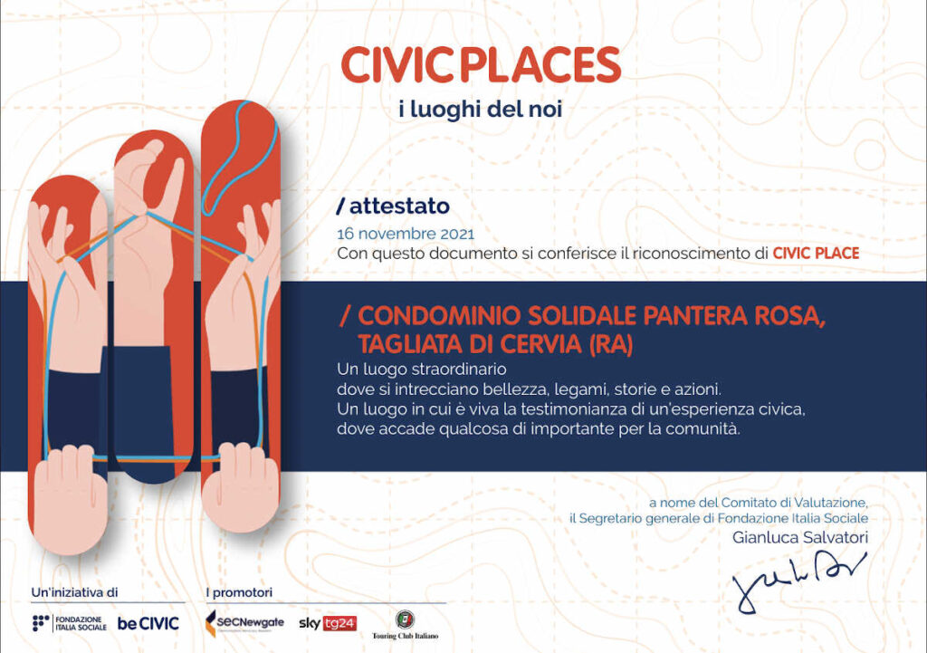 Attestato Civic Places