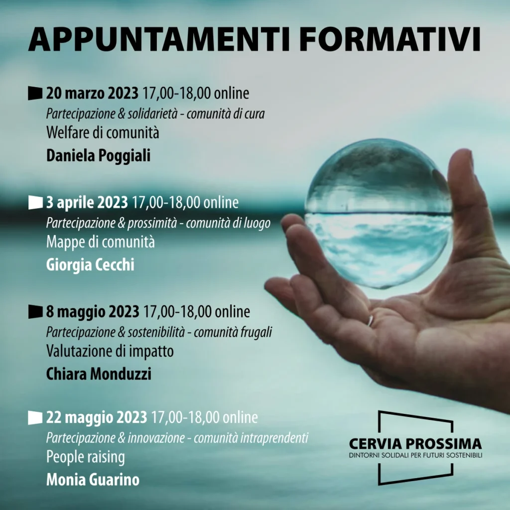 Appuntamenti formativi di Cervia Prossima